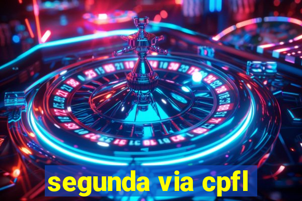 segunda via cpfl